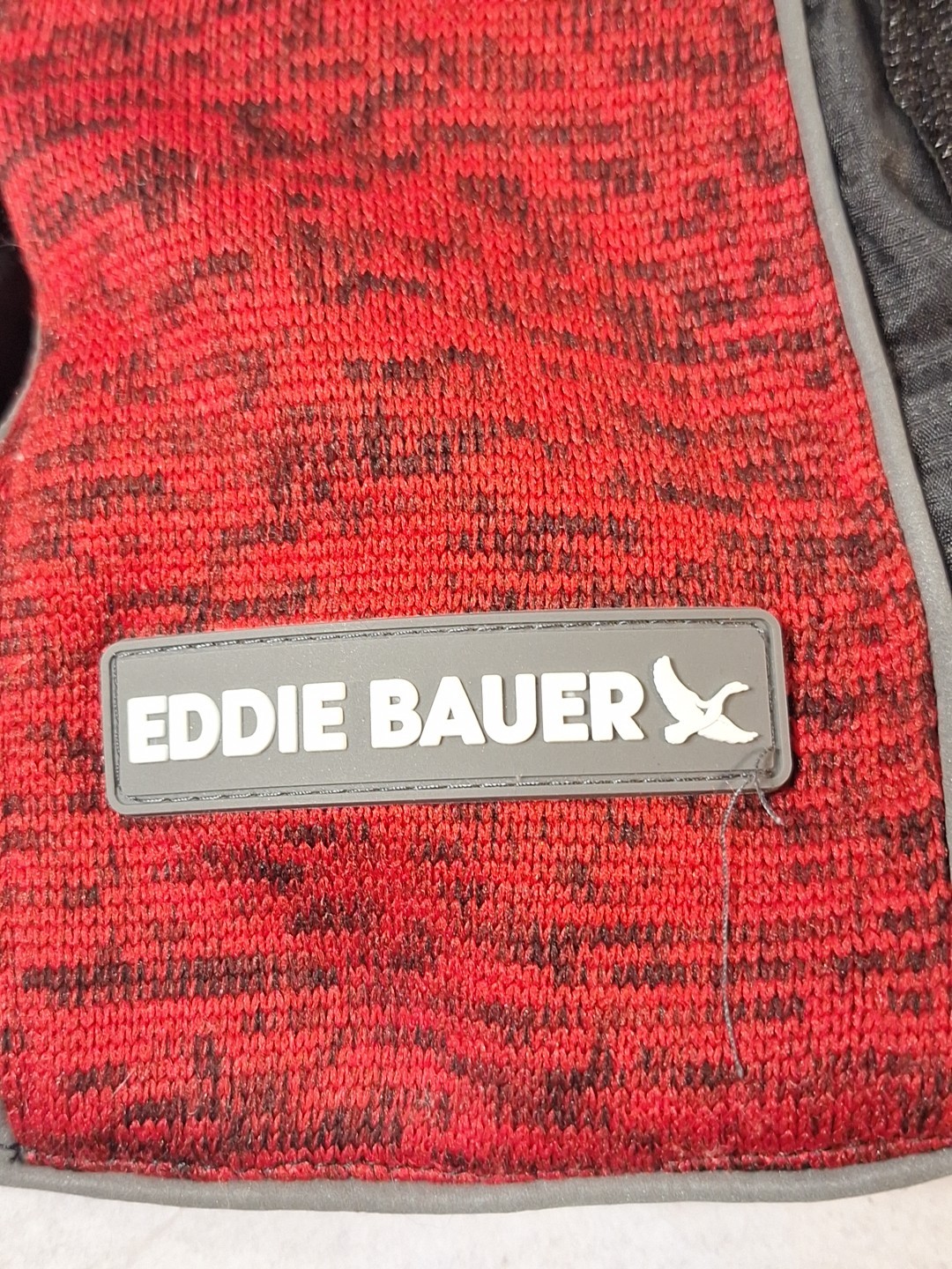 eddie bauer xs dog vest red and black Xtra small
