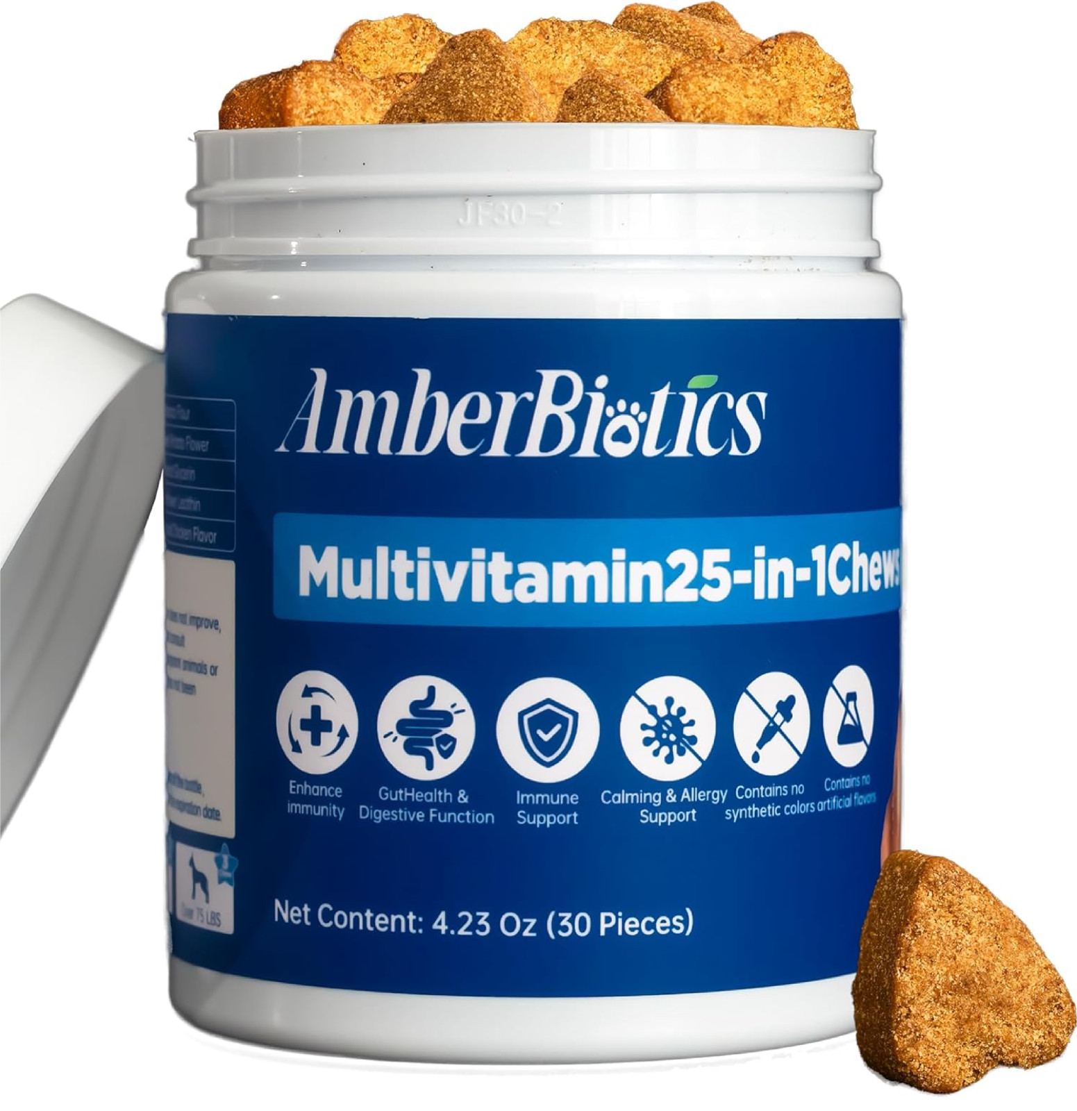 25-in-1 Dog Multivitamin Supplement, Rich in Various Vitamins,…