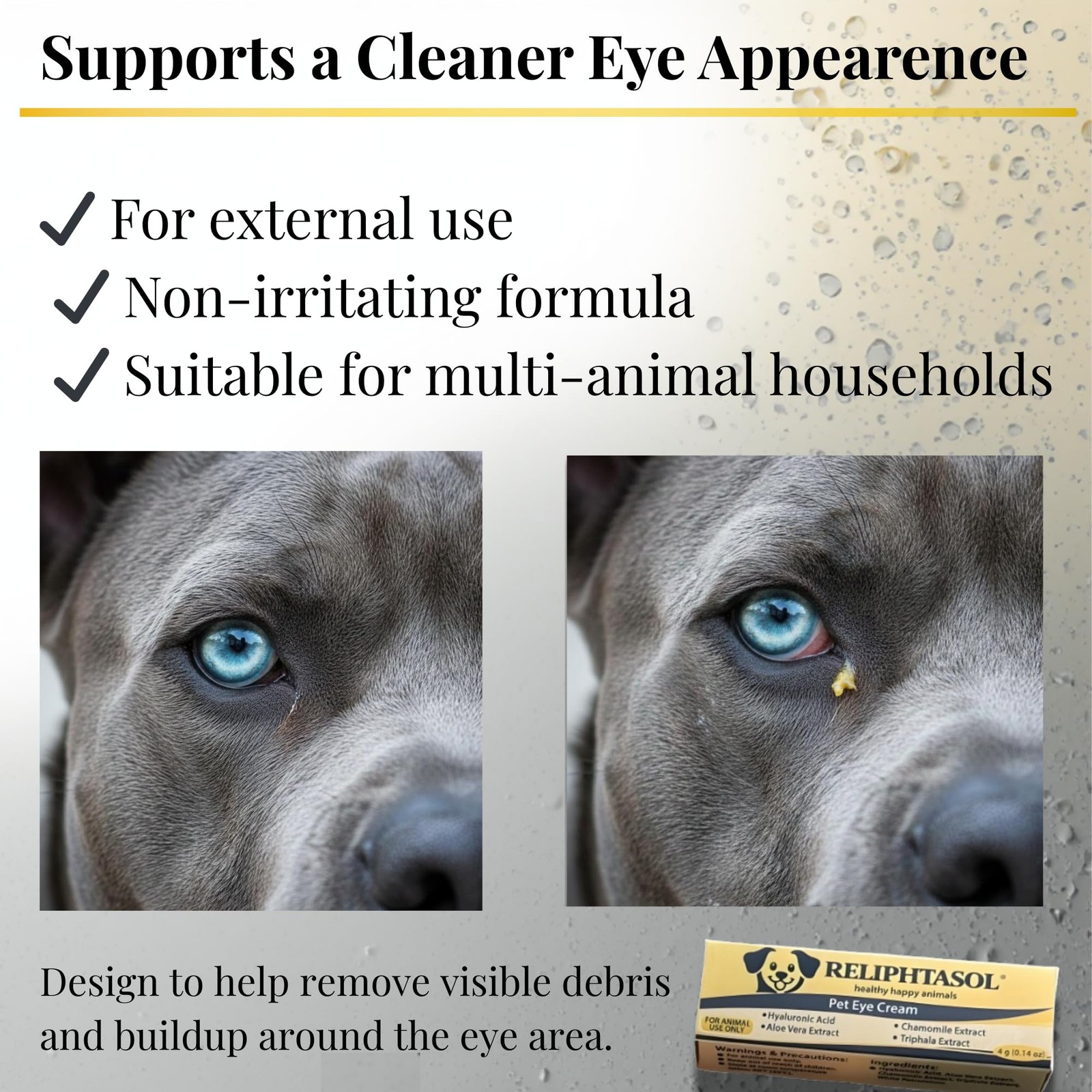Pet Eye Cream – Vet-Formulated Dog Eye Infection Treatment, Pink Eye Relief, …
