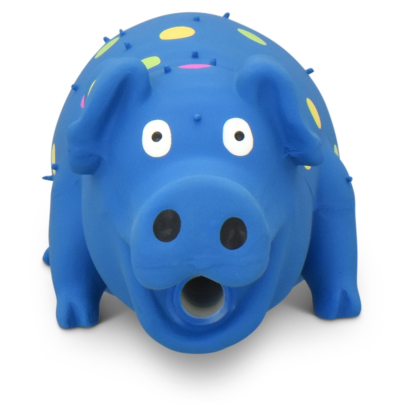 Vibrant Life Pig Dog Toy: Pigglesworth, Latex, Playful Buddy,Chew 1,Color Varies