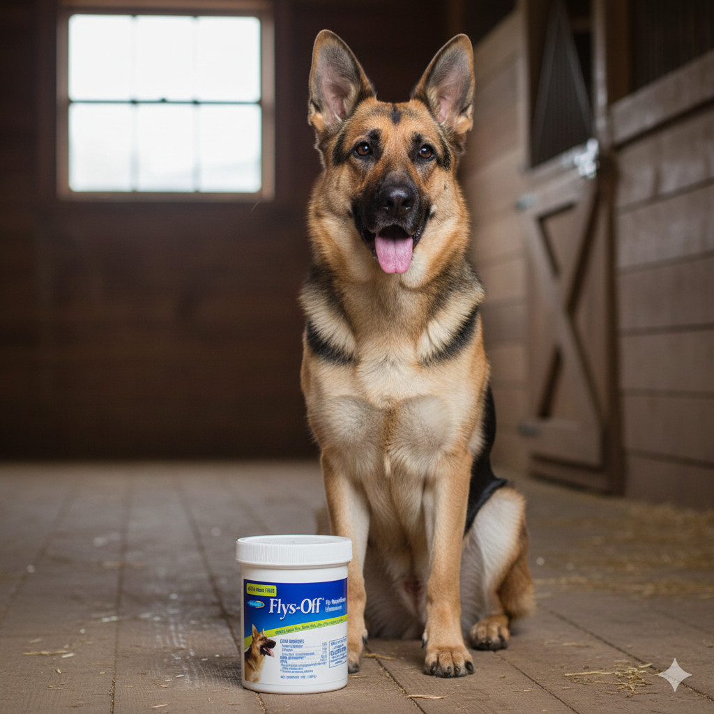 Farnam Flys Off Repellent Ointment for Dog and Horses 7 oz.
