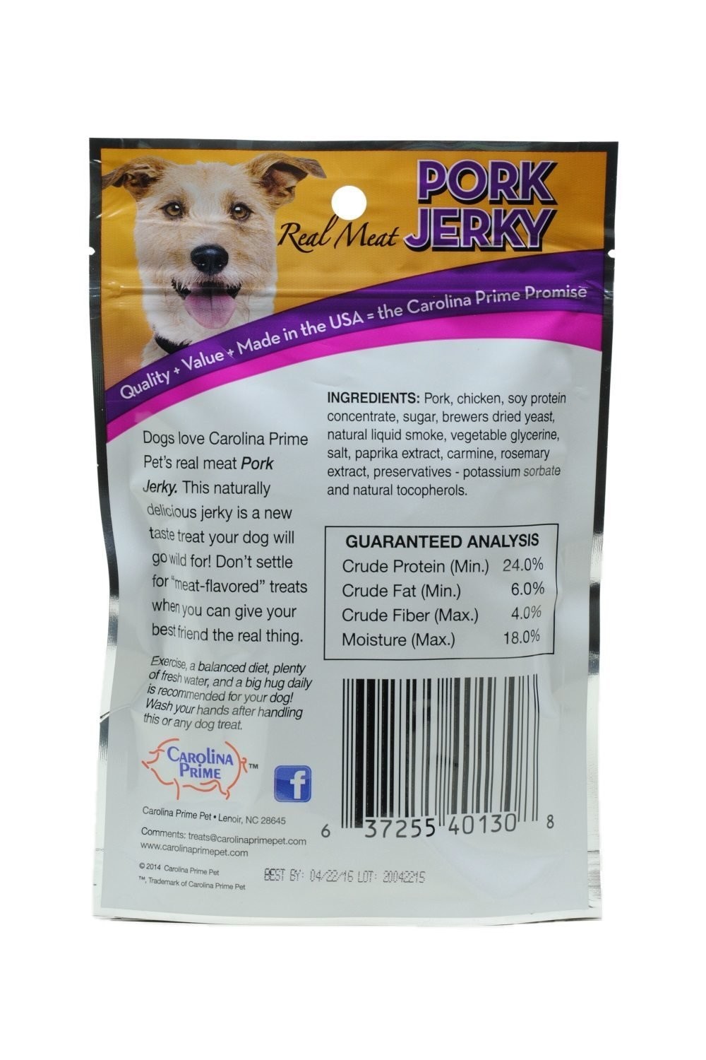 Carolina Prime Blue Ridge Naturals Real Meat Pork Jerky 6 6 Ounce (Pack of 1)
