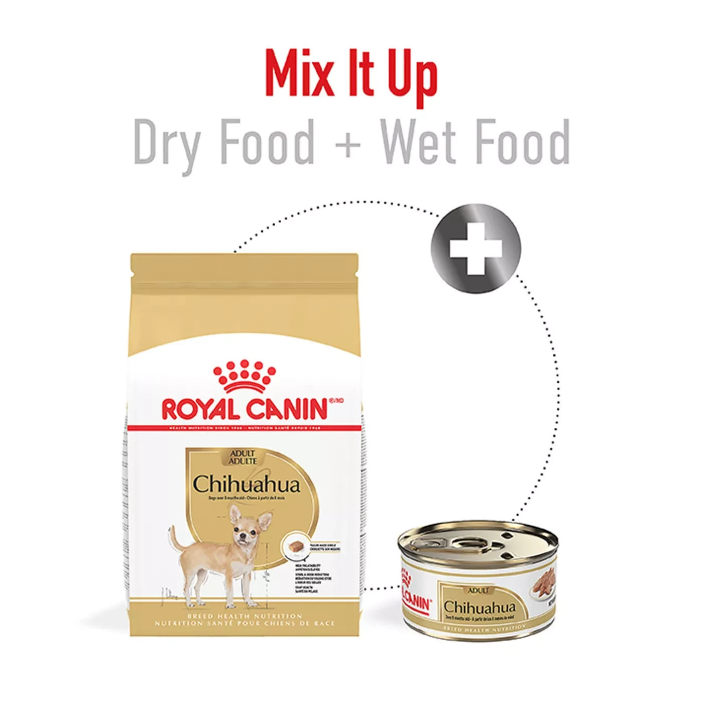 Royal Canin Chihuahua Adult Dry Dog Food Breed Specific Nutrition 2 lb Bag