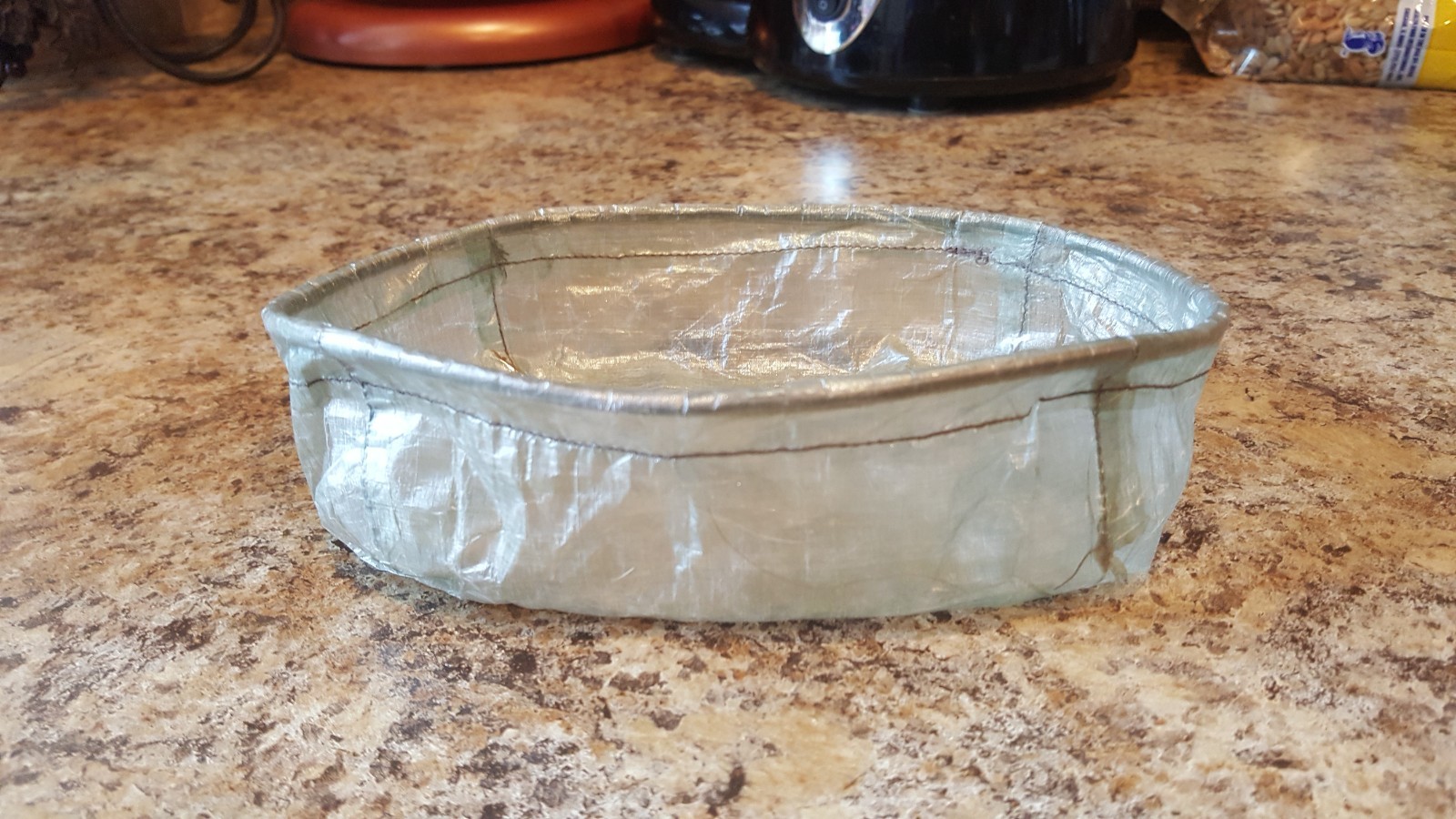 UL Hiker/ Jimmy tarps Small Collaspible Clear CUBEN Dog Food/Water bowl