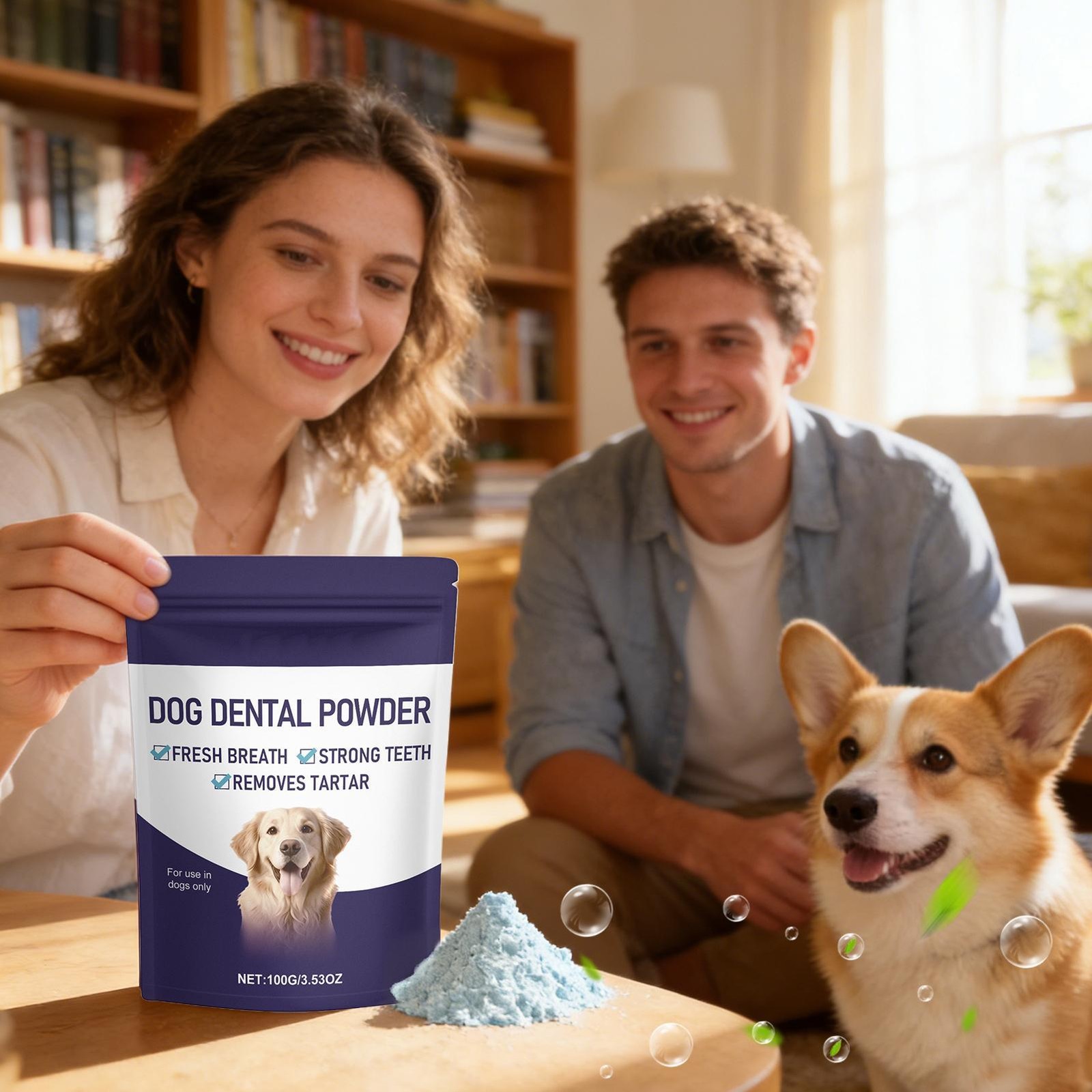 ProDenta All Natural Dog Dental Breath Powder 100g