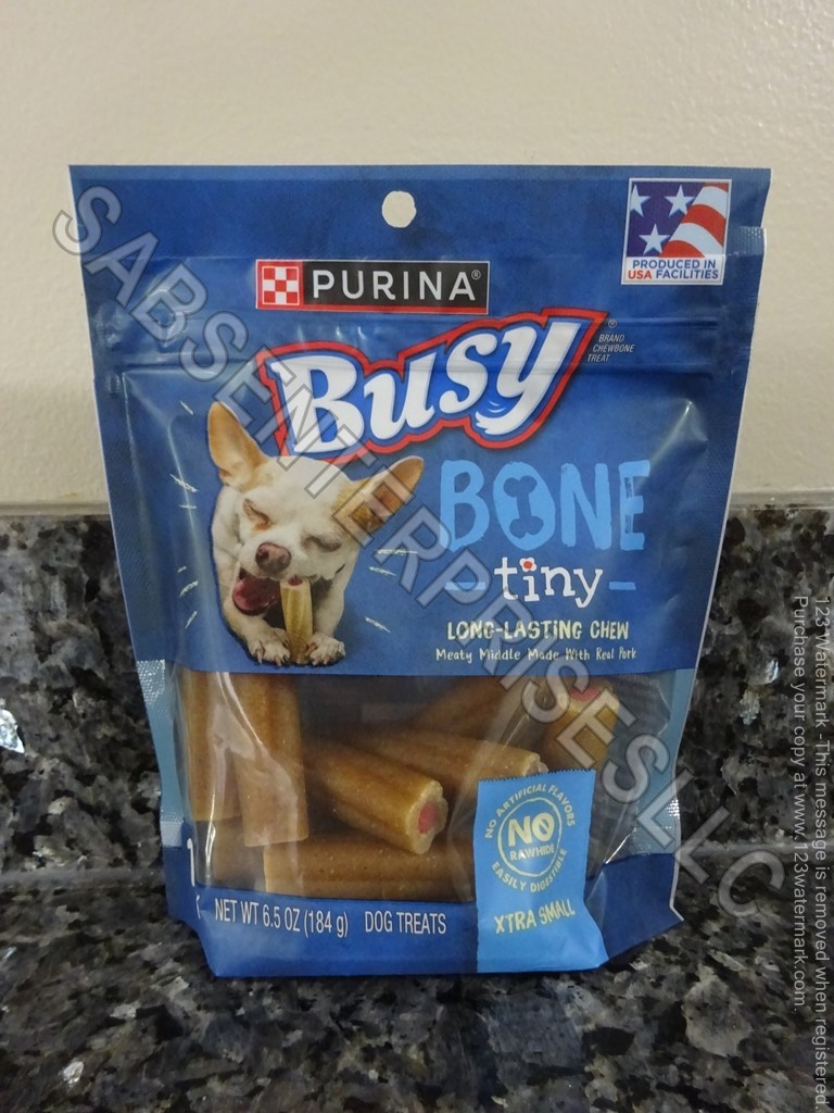 90 Purina Busy Bone TINY Long Lasting Chew Dog Treats Xtra Small (9 packs of 10)