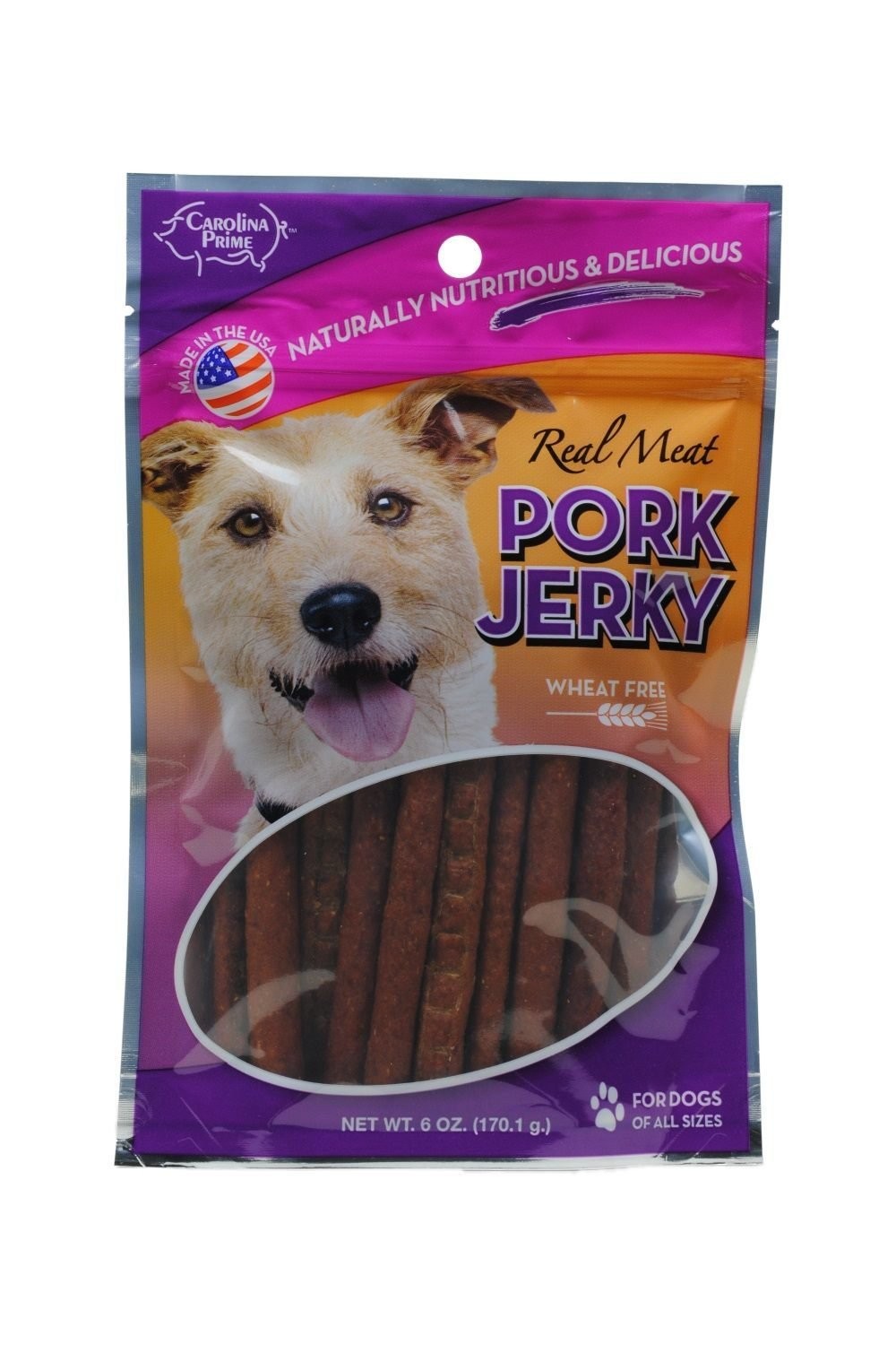 Carolina Prime Blue Ridge Naturals Real Meat Pork Jerky 6 6 Ounce (Pack of 1)
