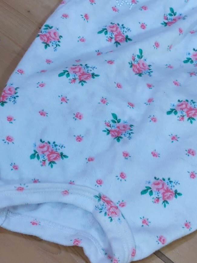 Louisdog Designer Dog T Shirt Pink Floral Print Short Sleeve M Korea
