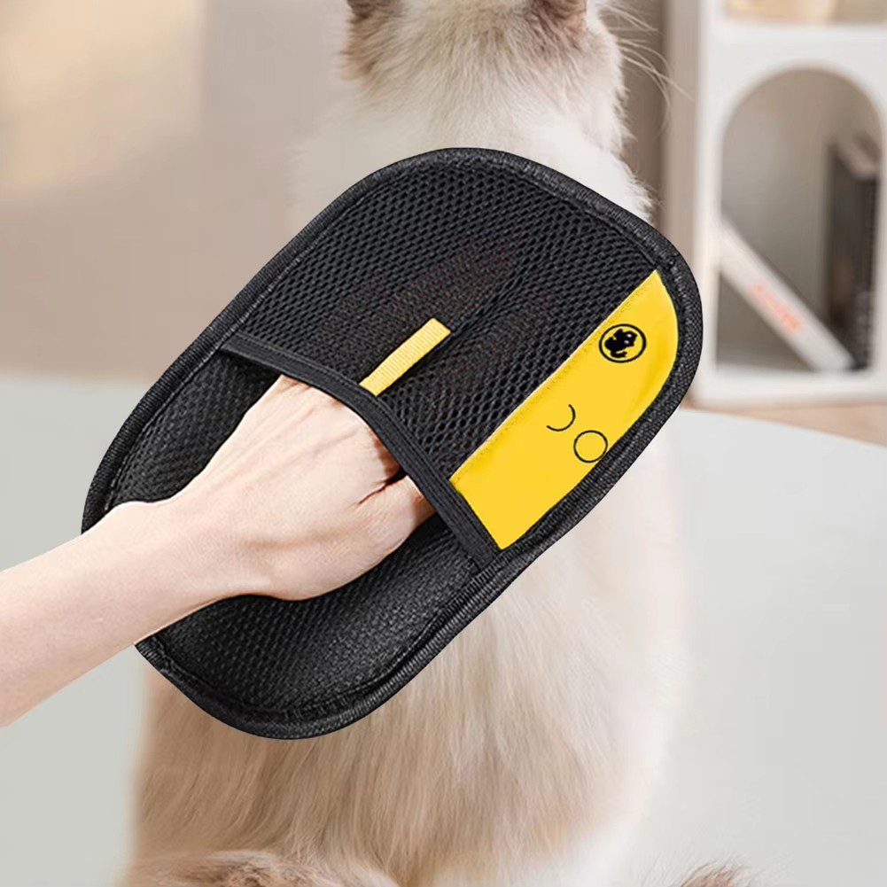 2-Pack Glove Cat Grooming Gloves Cat Hair Remover 2025 New Pet Dog Hair Remover
