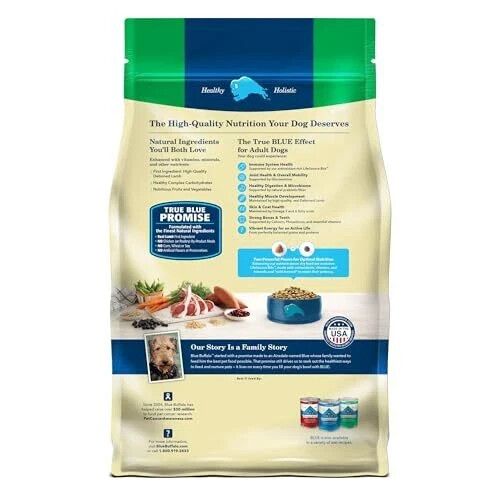 Blue Buffalo Life Protection Formula Lamb and Brown Rice Dry Dog Food 30 lb