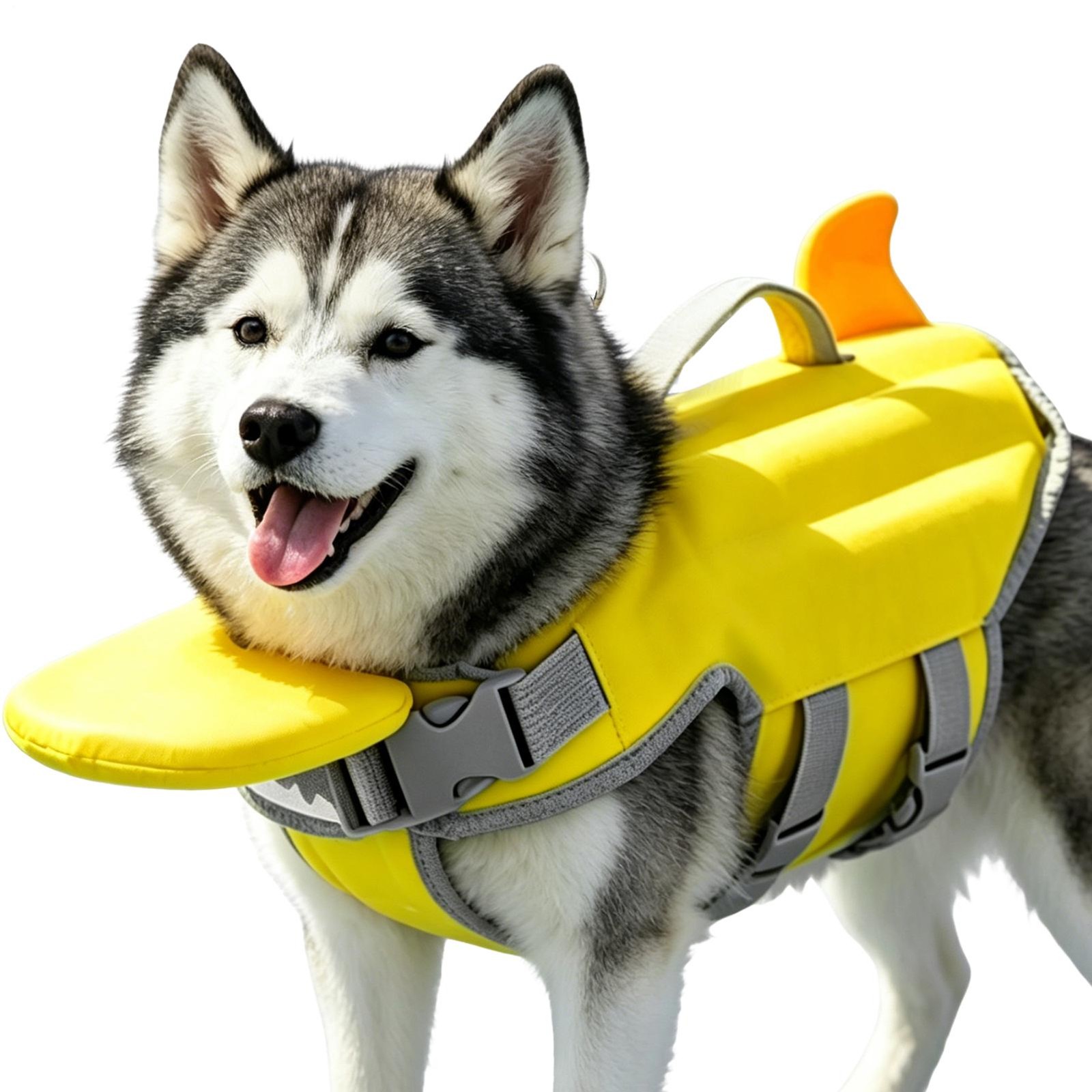 Dog Swim Vest Buoyant Padded Pet Safety Gear