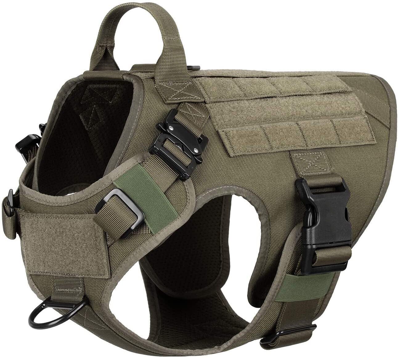 NEW Tactical Dog Vest Harness – Military K9 Dog Training Vest – Working Dog