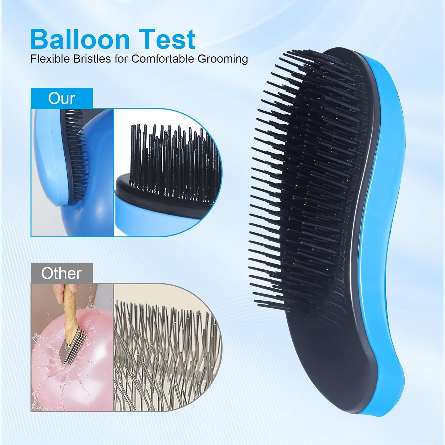 Small Dog Brush- Grooming Tool for Teddy, Yorkies, Maltese, Shih Tzu, Chihuahua