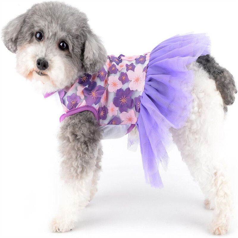 Pet Clothes Small Dog Princess Dress Puppy Cat Skirt Chihuahua Apparel Outfits