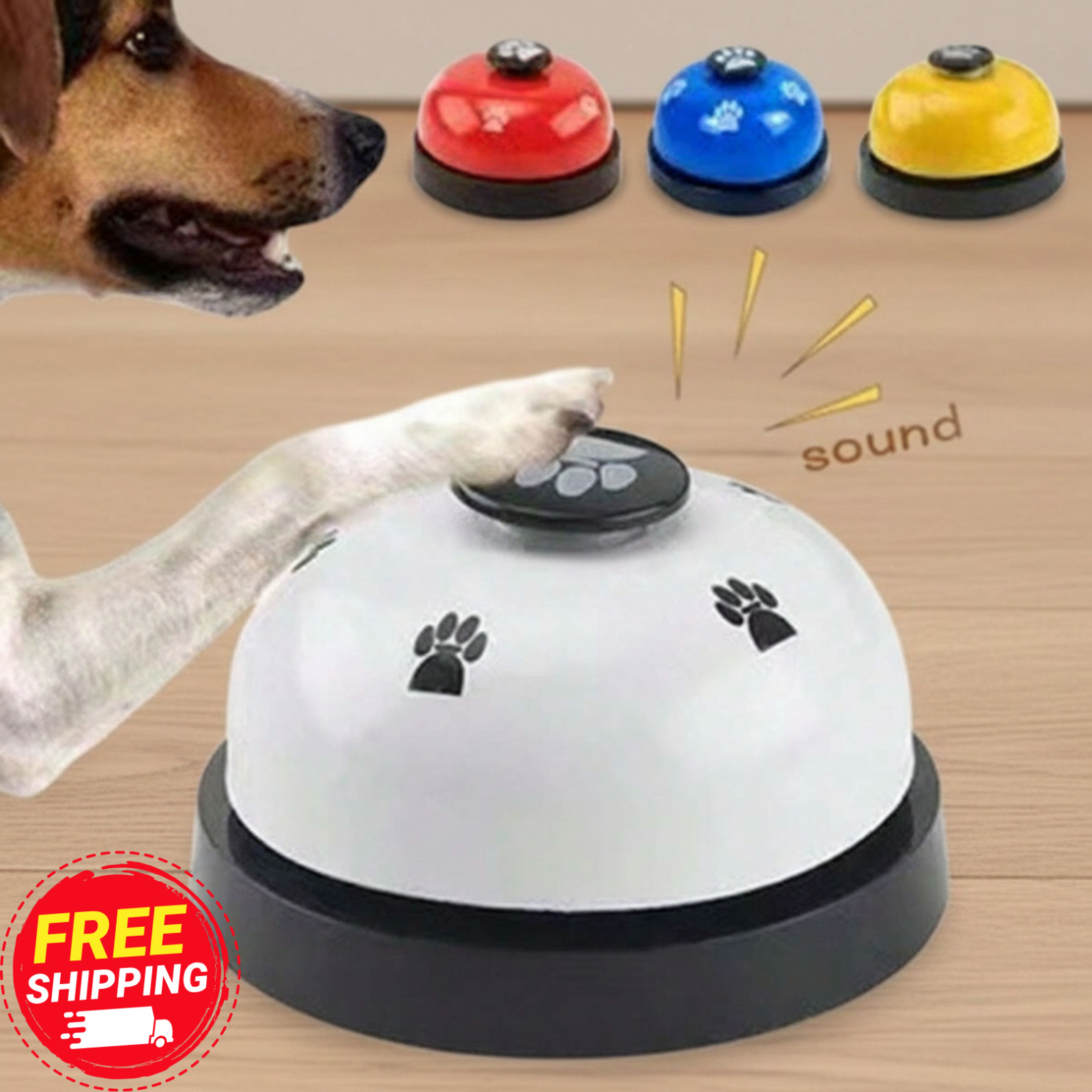 2pcs Pet Training Bell Dog Potty Training Bell DOG Bell Door Opening Cat Bell