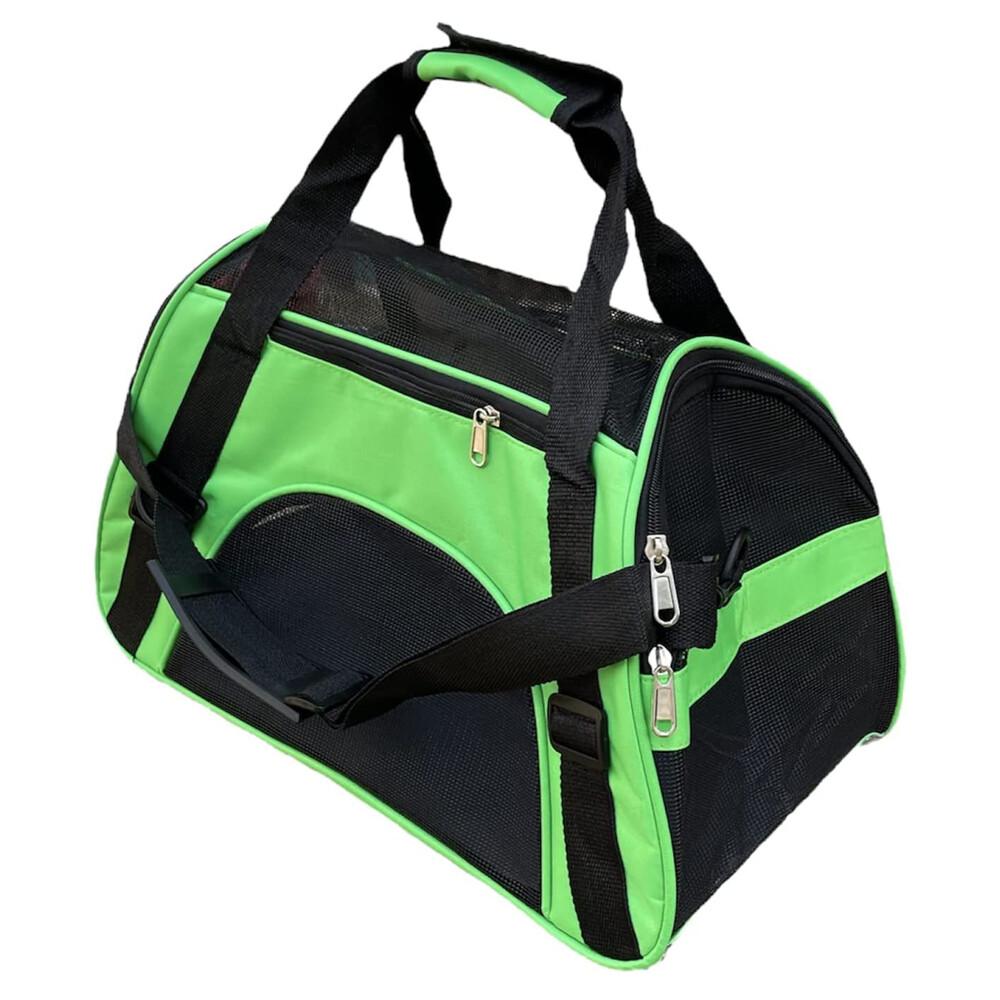 Soft-Sided Airline Approved Pet Cat Carrier Bag, Comfort Case, Sizes M & L ﻿