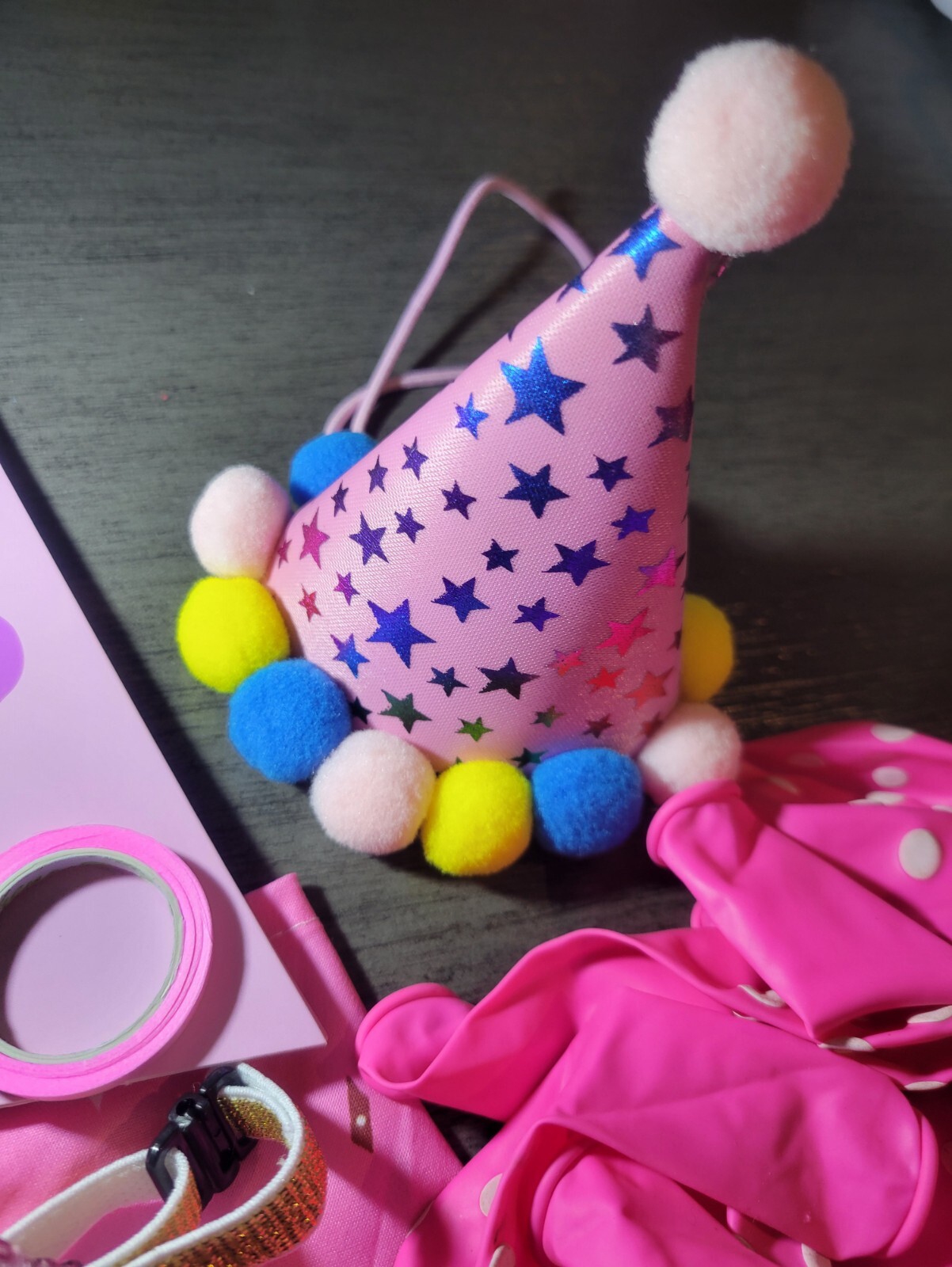 Dog Birthday Party Supplies Set Bandana, Hat, Banner, Boy Or Girl Cute Bow Tie!!