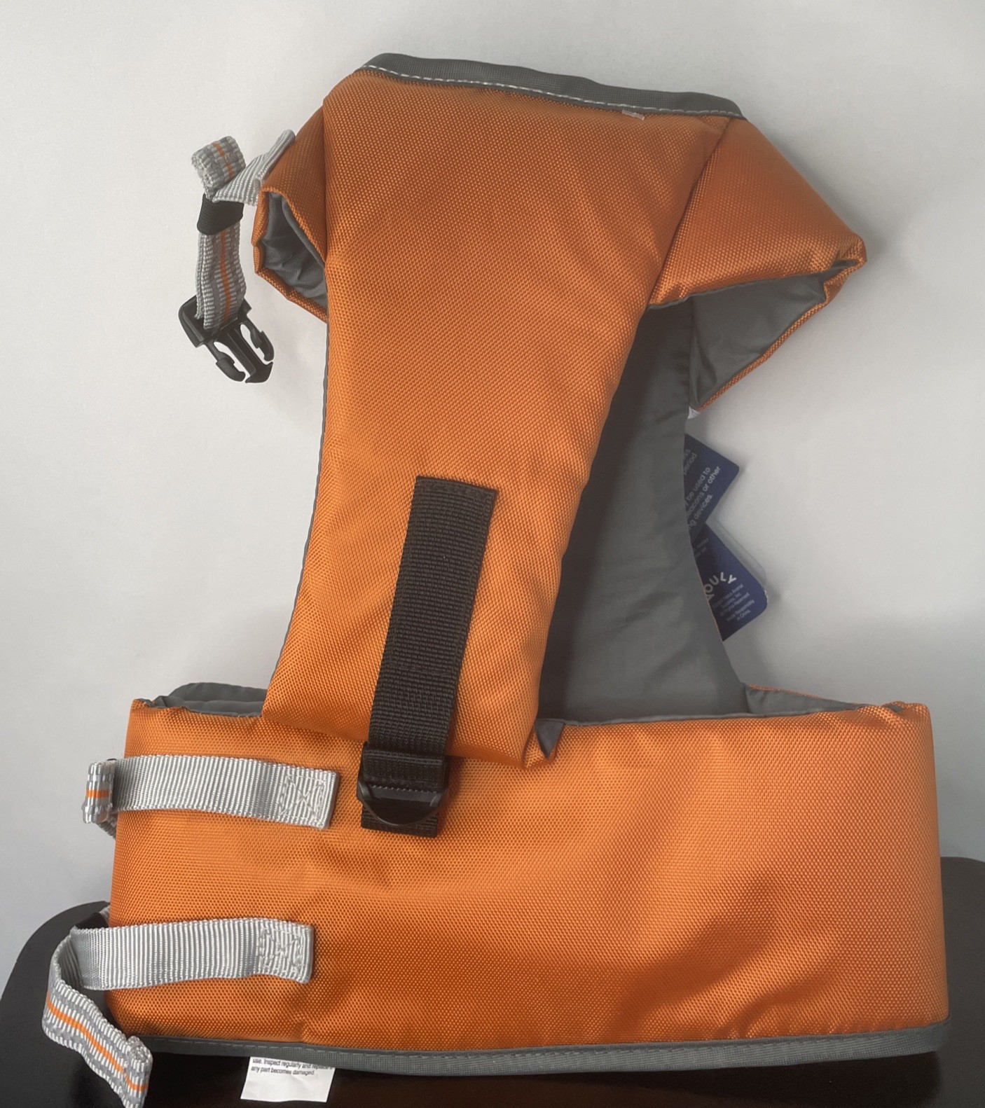 NWT Dog Life Jacket Vest Floatation Device Medium YOULY ORANGE HIGH VISIBILITY
