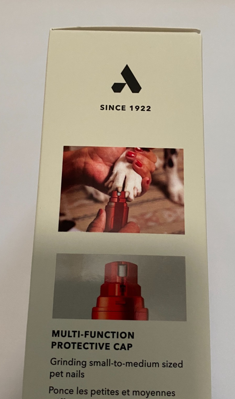 Andis Cordless Nail Grinder, Quiet Pet Nail Care, Red, New In Box, Sealed