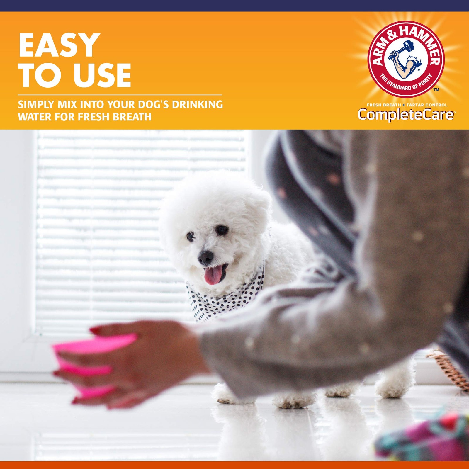 Arm & Hammer Complete Care Dental Water Additive 16 Fl Oz (Pack of 1), White