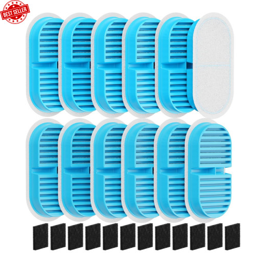 Filters Water Fountain Carbon Sponge W2 TOONIOOS Cat Sponges Month