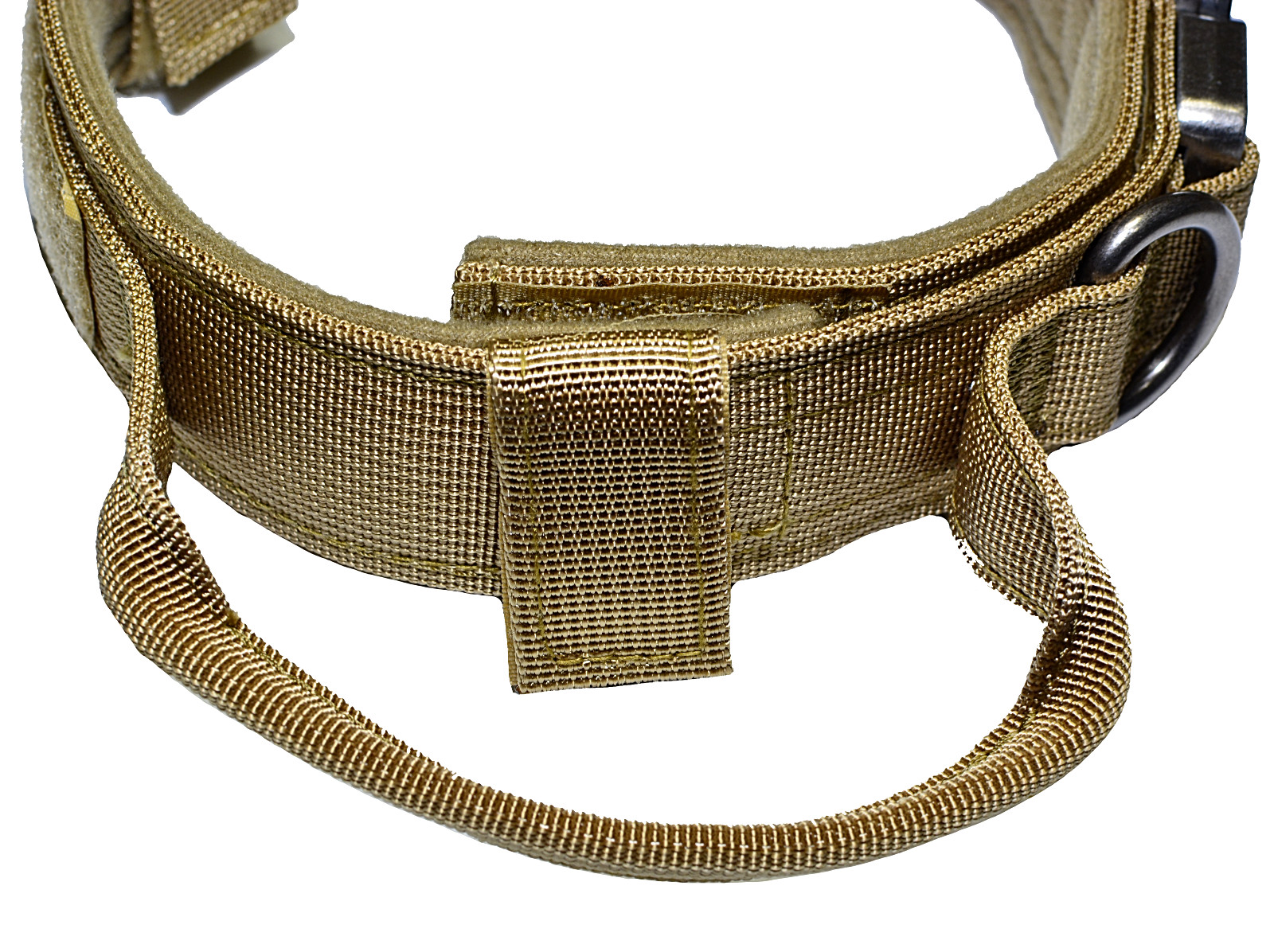 Collar + Leash Heavy Duty K9 Tactical Training Pet Dog Metal Buckle M, L, XL New