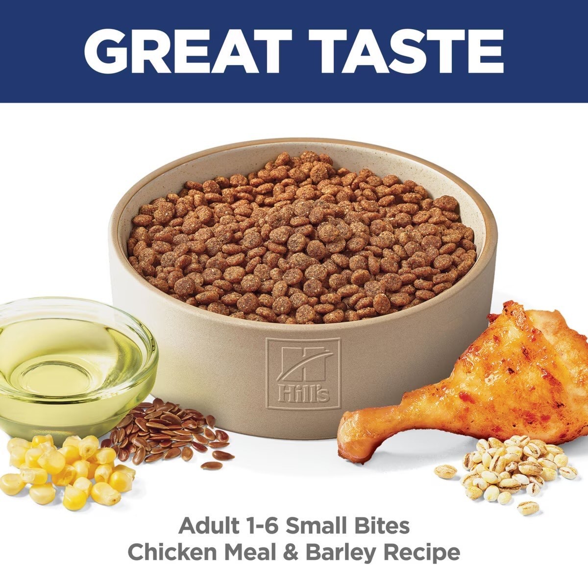 Hill’s Science Diet Adult Small Bites Chicken & Barley Recipe Dry Dog Food, 45lb