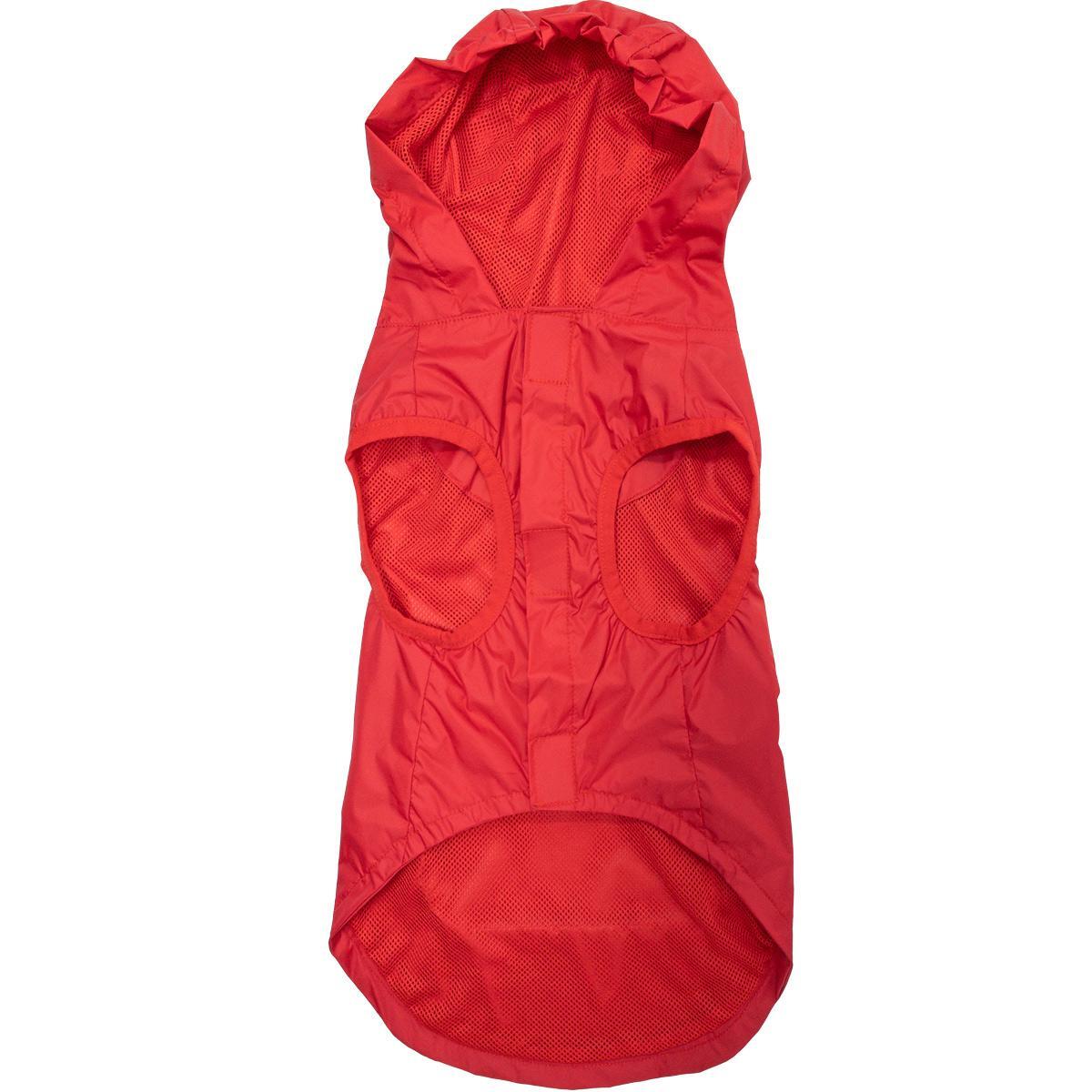 Dog Waterproof Raincoat packable Doggie Design – Red – Sizes XS-3XL