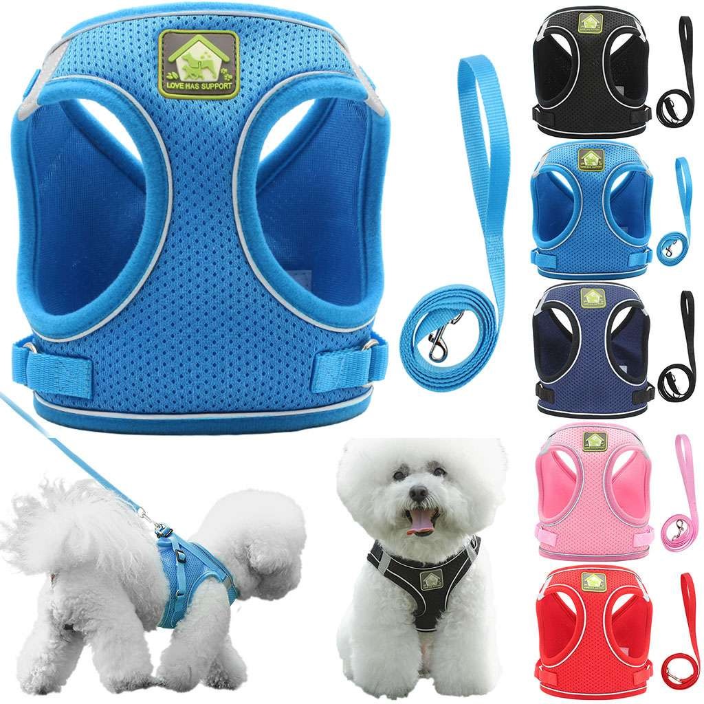 Adjustable Control No Pull Dog Pet Harness Vest Dogs Reflective XS S M Large XL