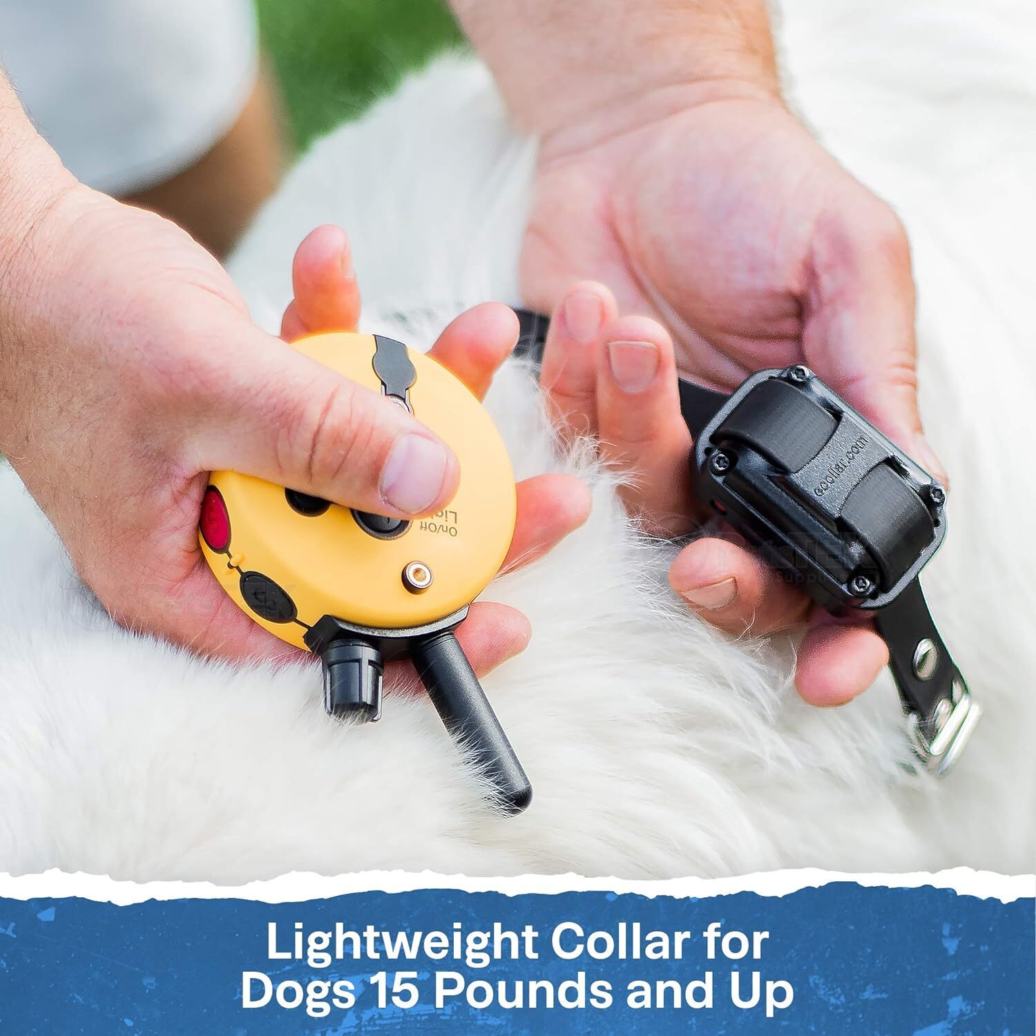 Yellow ET-300-1/2 Mile Mini Educator E-Collar – With Dog Training Clicker