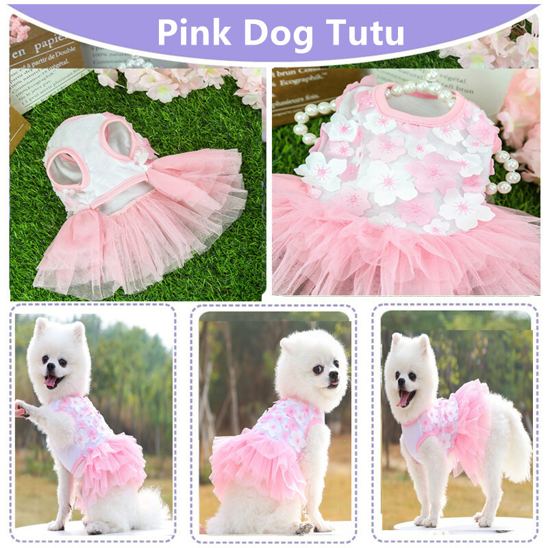 Pet Clothes Small Dog Princess Dress Puppy Cat Skirt Chihuahua Apparel Outfits