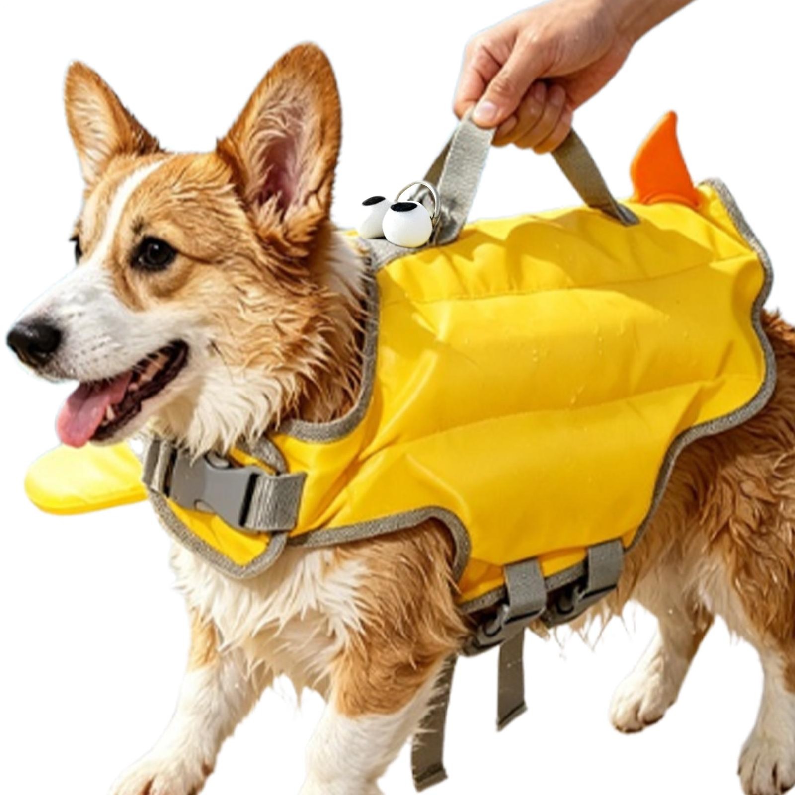 Dog Swim Vest Buoyant Padded Pet Safety Gear