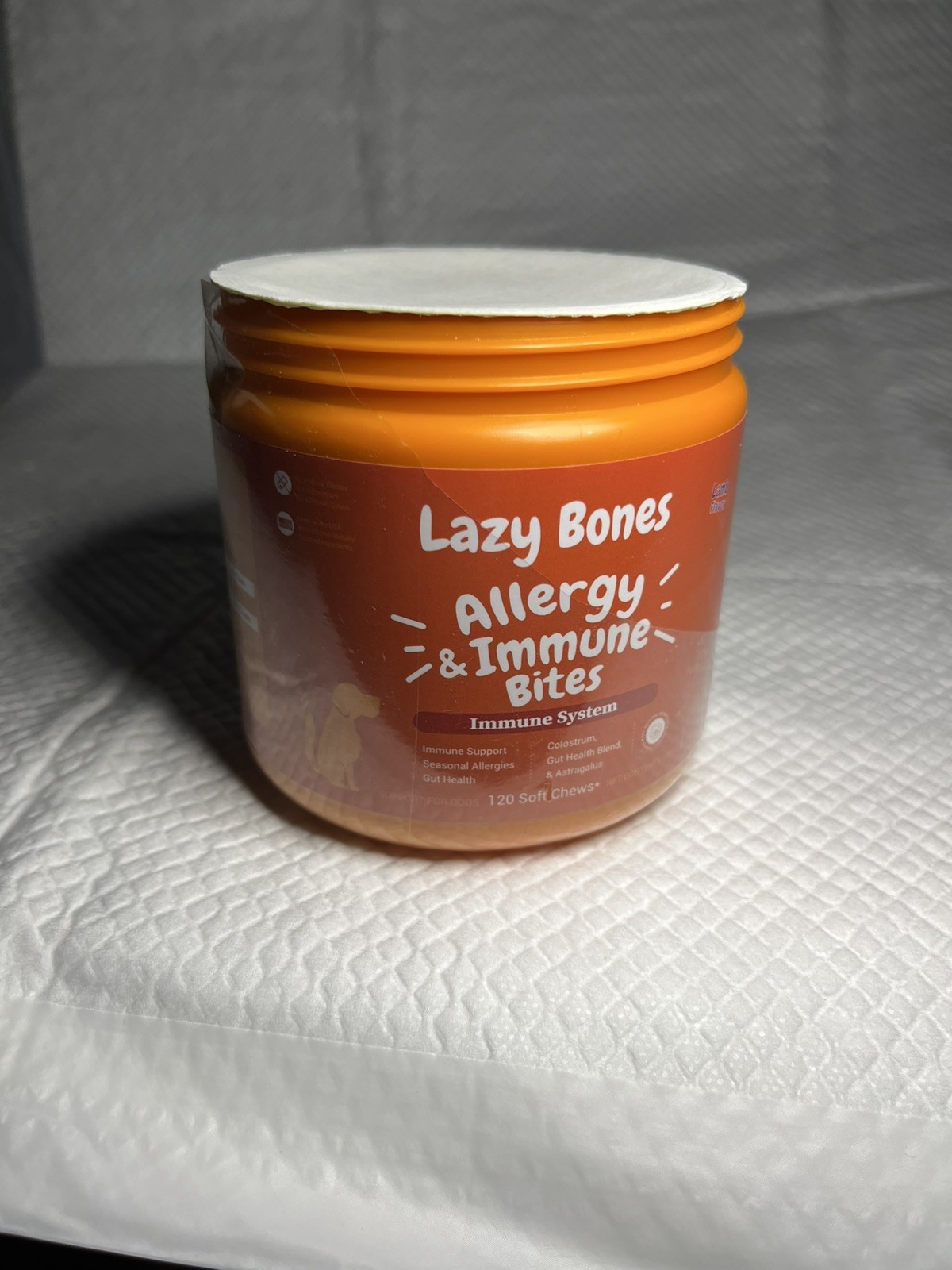 Lazy Bones Allergy & Immunity Chews Anti Itch 120 Chews $ 19.95