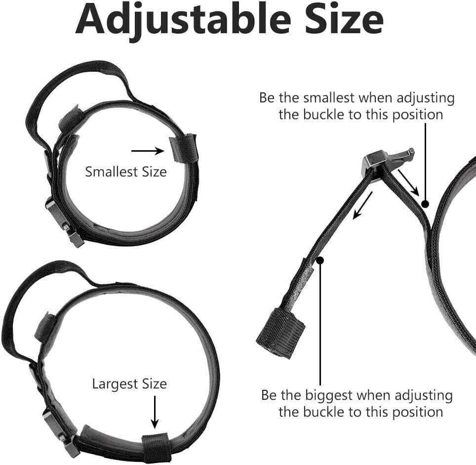 Tactical Dog Collar w/ Handle +Leash Heavy Duty Military Service Canine Training