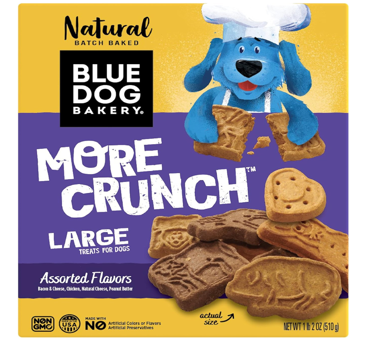 Blue Dog Bakery Natural Dog Treats-18oz Box, 1 Box