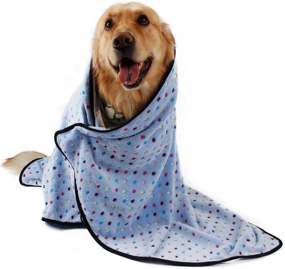 3X Flannel Pet Dog Blankets for Puppy Kitten Warm Soft Cushions Dog Cat Bed Mat
