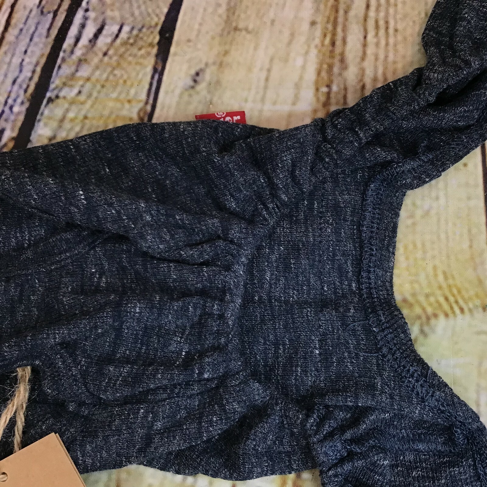 Levi’s Strauss Limited Edition Gray Cotton Small Dog Cat Pajamas PJs Size XS