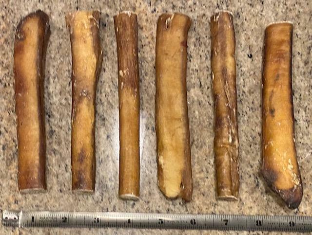 6″ inch Black Angus JUMBO THICK BULLY STICKS Natural DOG chews Treats USA SOURCE