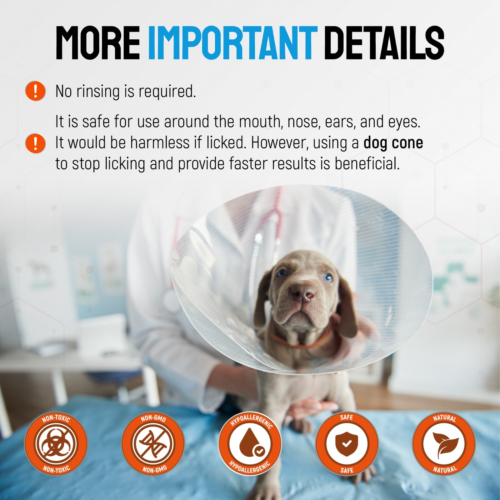 Silver Wound Spray for Dogs & Puppies – Skin Care for Hot Spots, Itch & Rashes