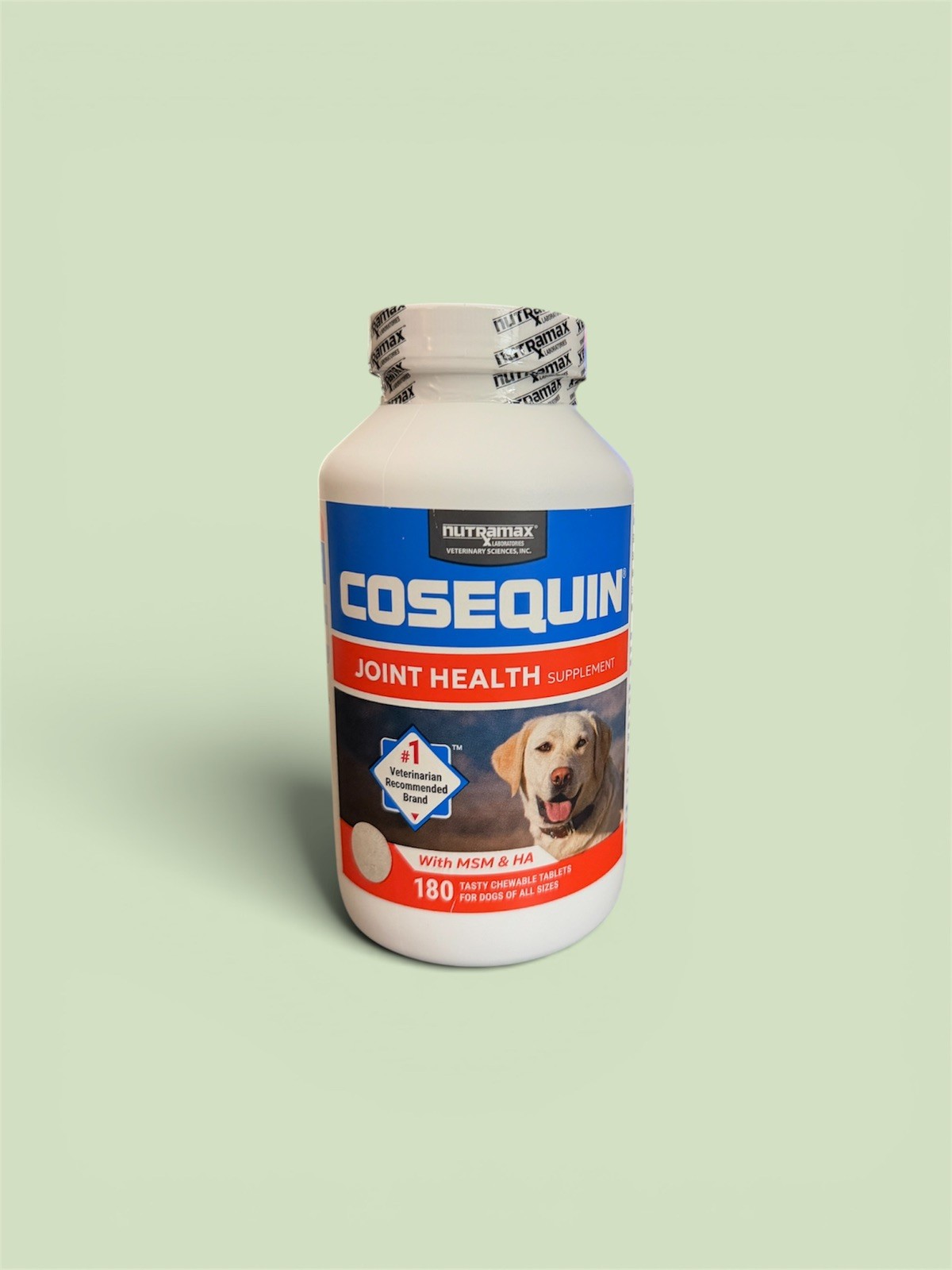 Cosequin DS Plus MSM + HA Joint Health Supplement for Dogs Chewable Tablets 180