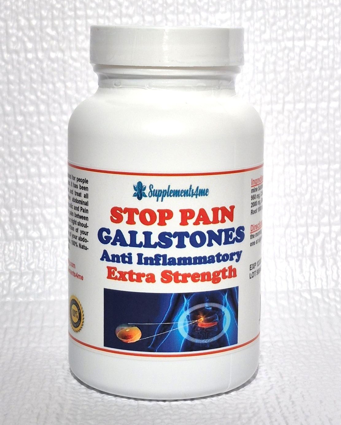 NATURAL HEALTHY SOLUTIONS FOR GALLSTONES WOMEN & MEN – 100% – MADE IN USA