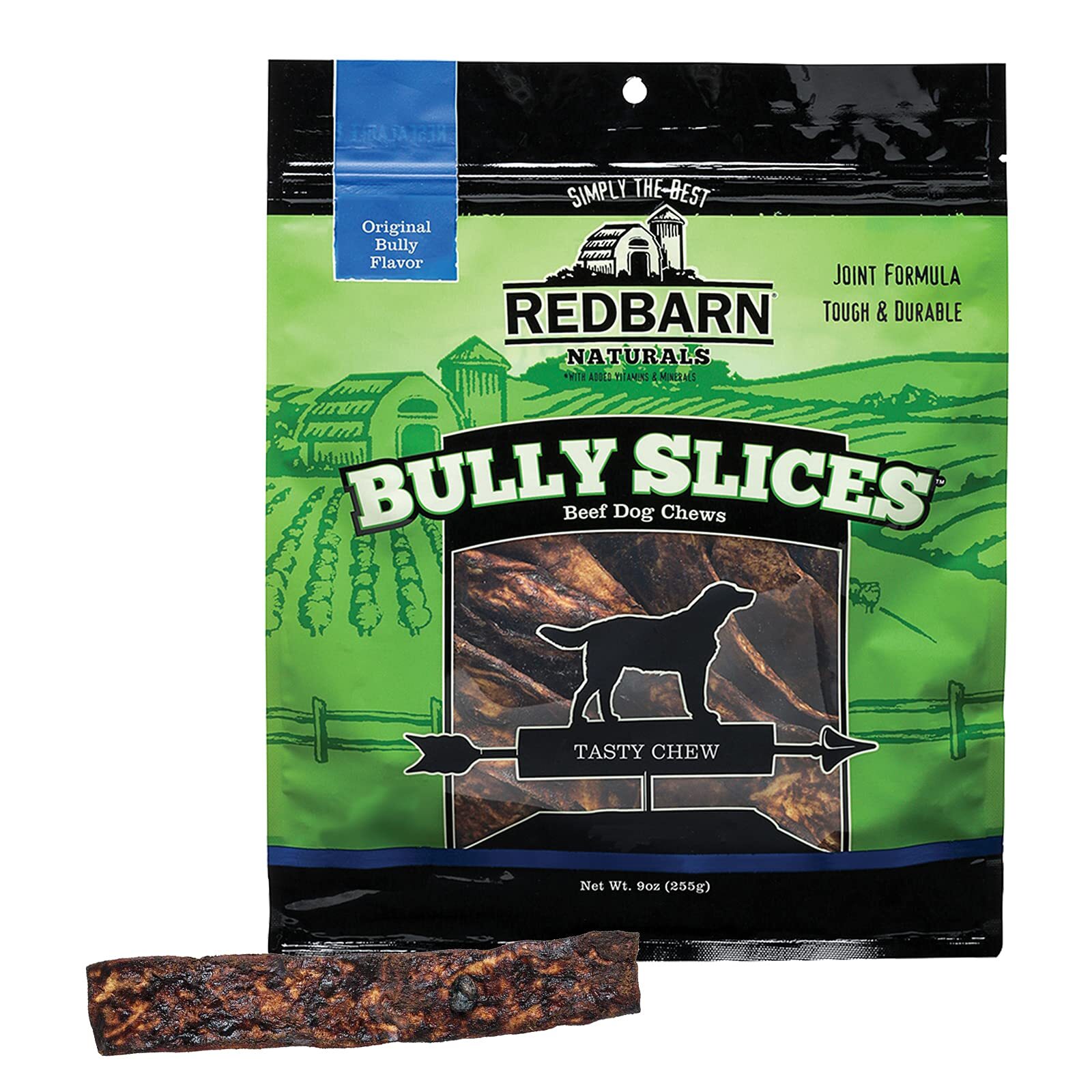 Redbarn Natural Bully Stick Treats for Dogs 9 Ounce Joint Health Support
