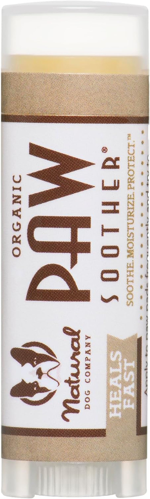 Organic Paw Soother Balm Travel Stick for Dogs