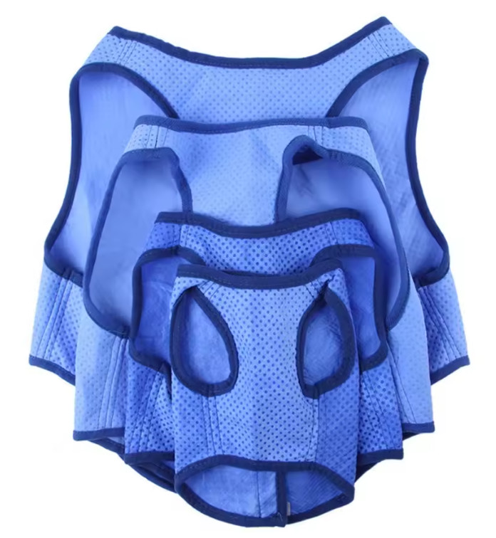Dog Cooling Vest – Breathable Summer Heatstroke Prevention Pet Clothes