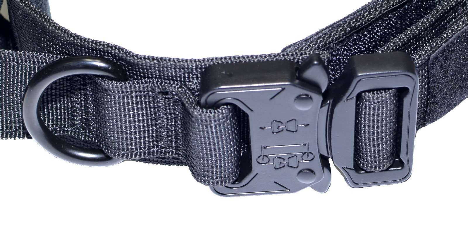 Collar + Leash Heavy Duty K9 Tactical Training Pet Dog Metal Buckle M, L, XL New