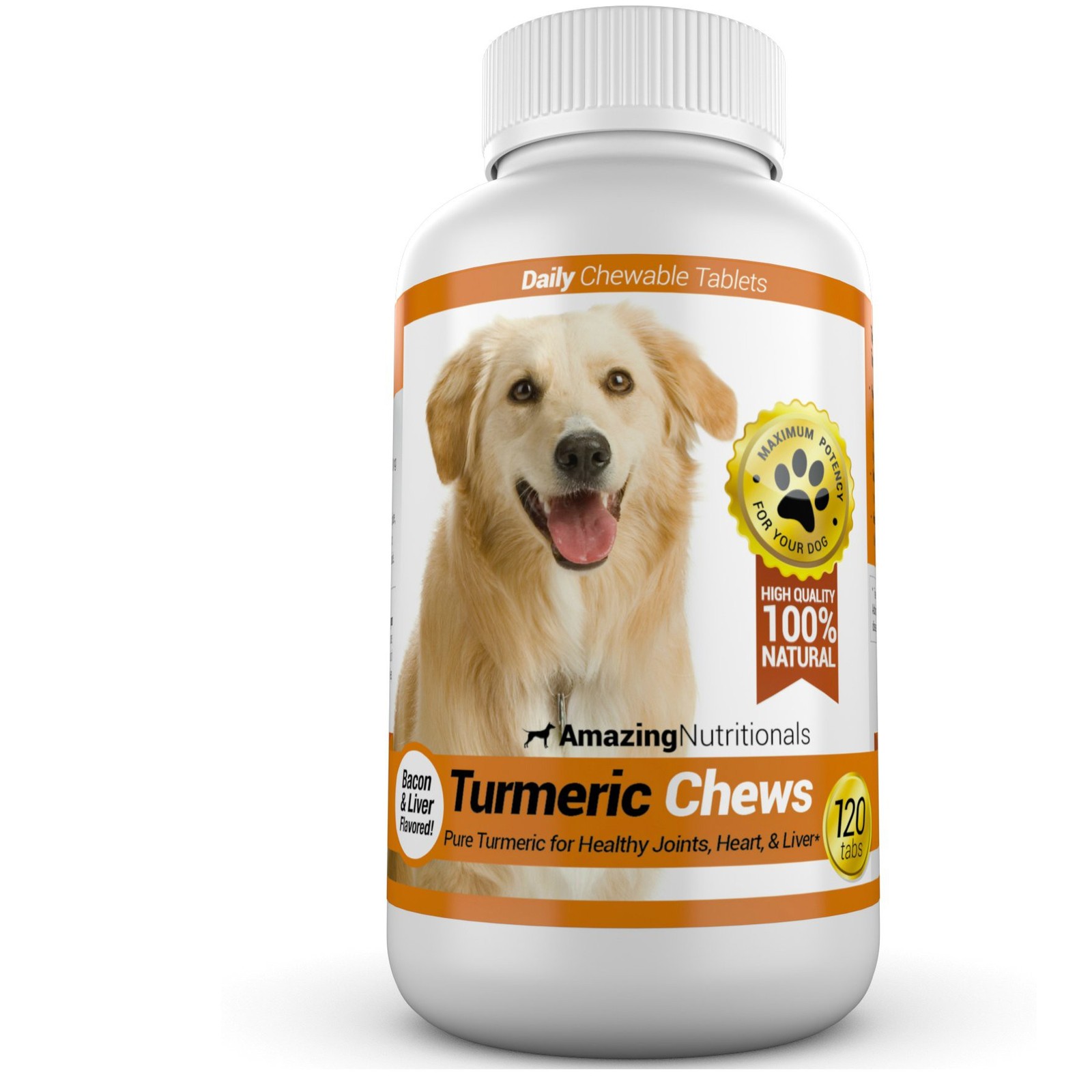 Amazing Turmeric for Dogs Curcumin Pet Antioxidant, Eliminates Joint Pain Inf…