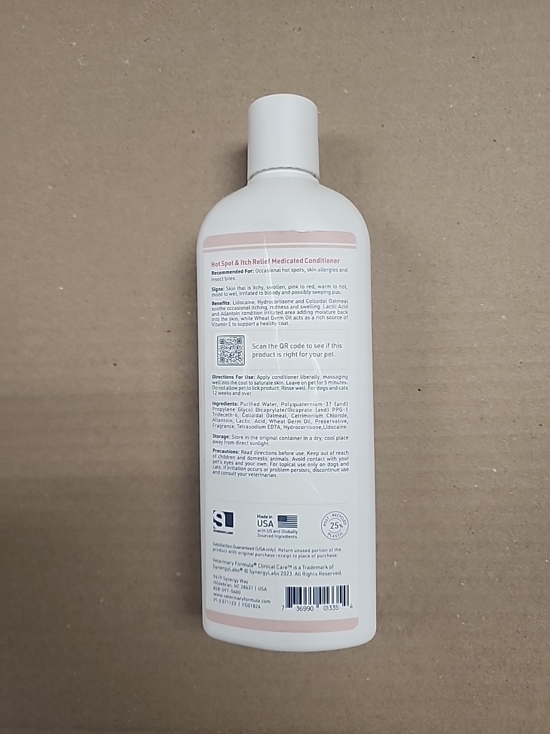 Veterinary Formula Clinical Care Hot Spot & Itch 16 Fl Oz (Pack of 1), White