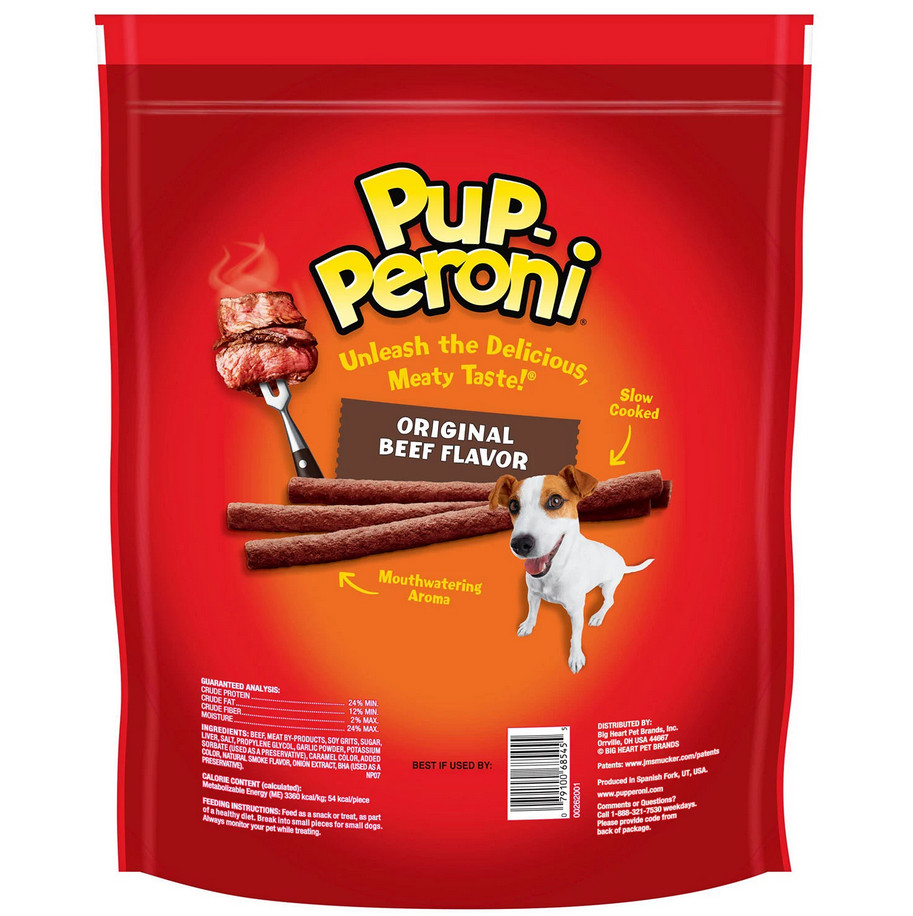 Pup-Peroni Dog Snacks, Original Beef Flavor, 46 oz.