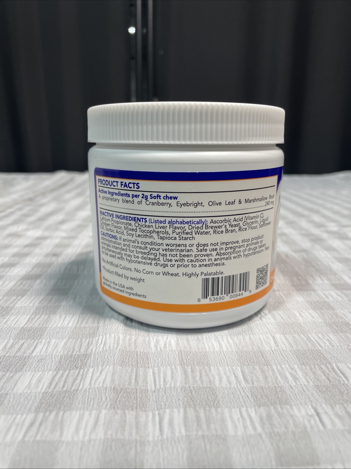 ANGELS’ EYES Natural Tear Stain Prevention, Soft Chews for Dogs- Chicken Flavor