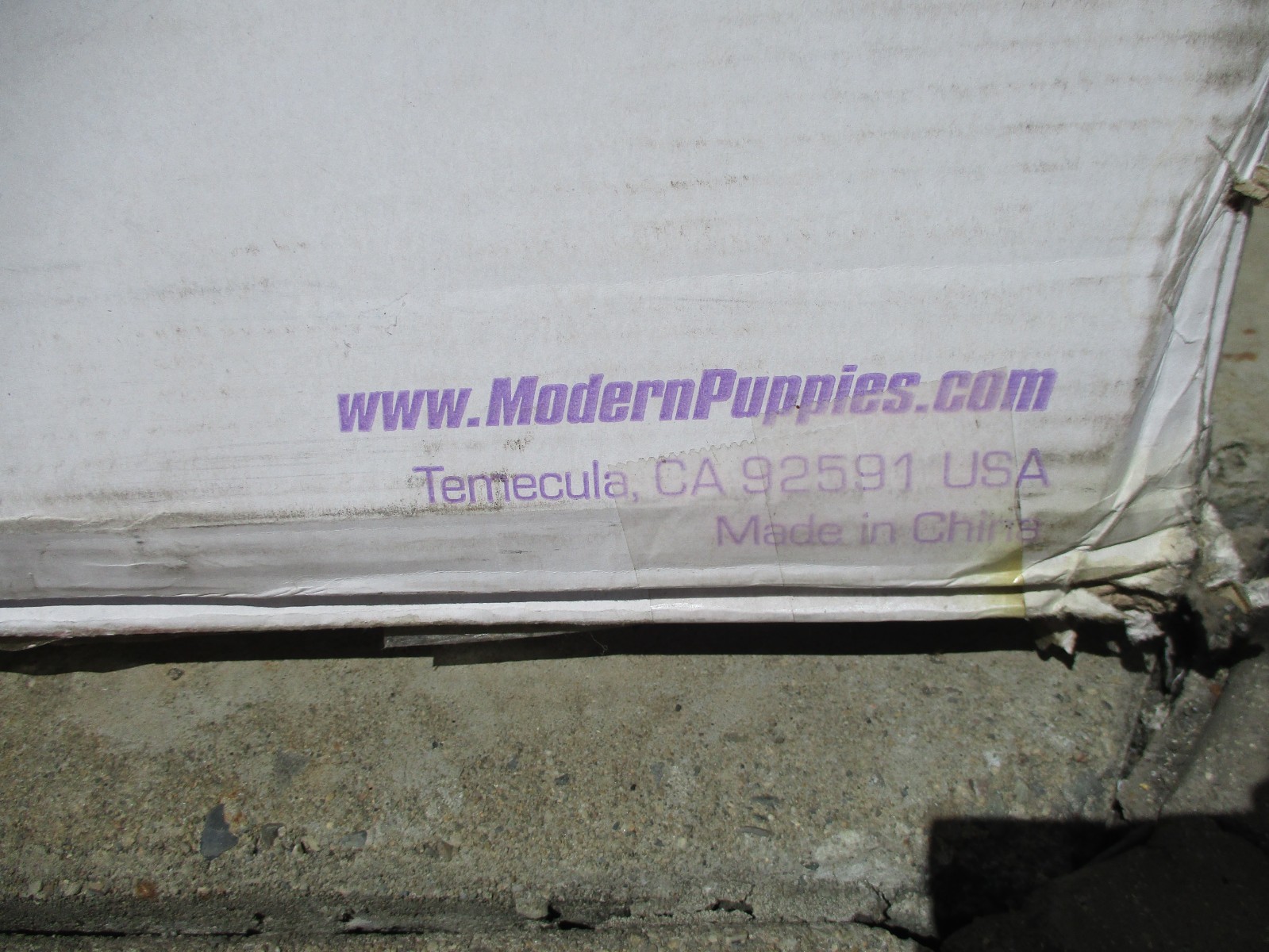 PUPPY APARTMENT-MEDIUM SIZE- MODERN PUPPIES-36″ X 23″ X 25″ HIGH-11 TO 20 POUNDS